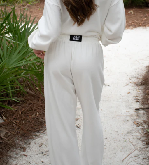 Girlie Girl LULU MAC Terry Cloth Pant