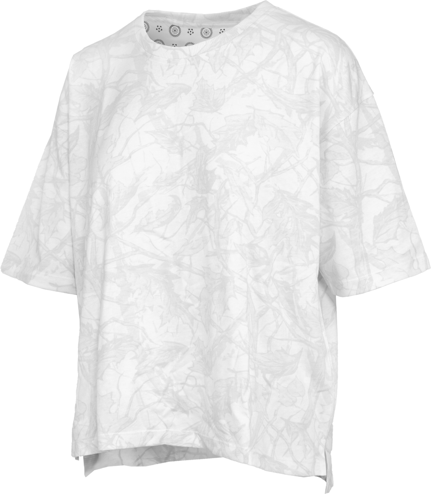 Juniors' Royce Apparel S/S Camo Tee (Ice Woodland)