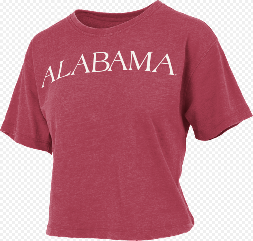 Vintage Cropped Alabama Tee