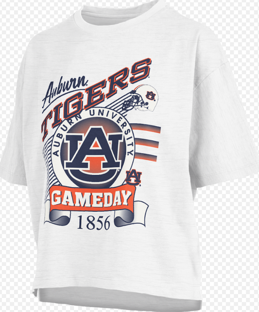 Calgary Auburn S/S Tee (White)