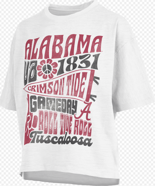 Alabama Meadow S/S (White)