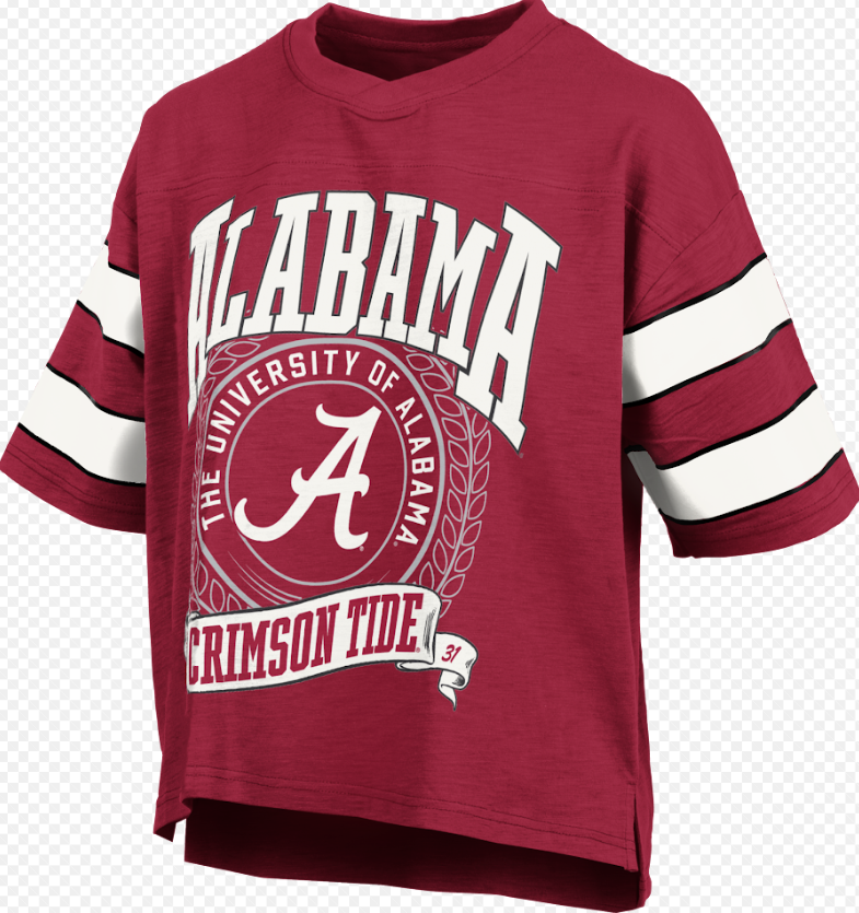 Alabama Crimson Tide Kingfisher S/S (Crimson)