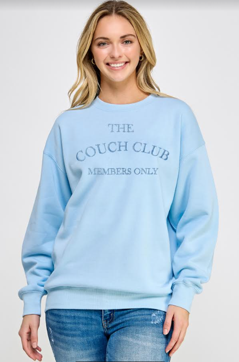 The Couch Club Sweatshirt (Blue)