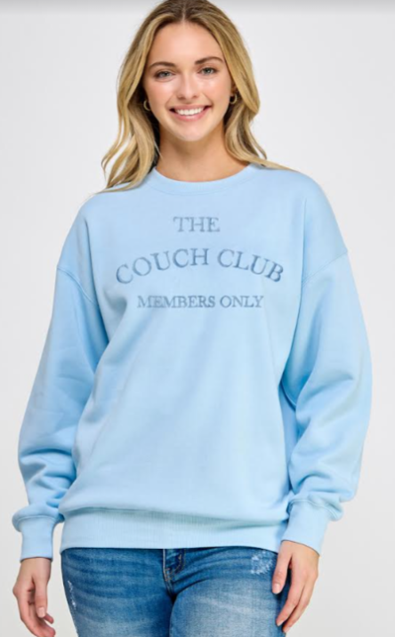 The Couch Club Sweatshirt (Blue)