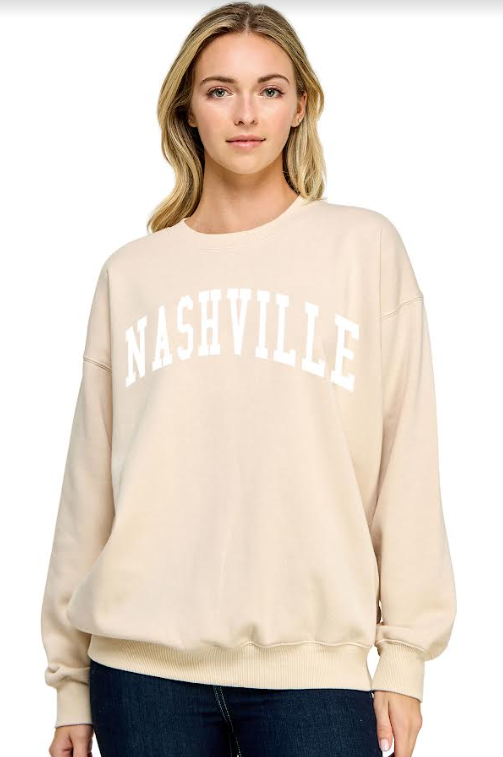 Nashville Sweatshirt (Cream)