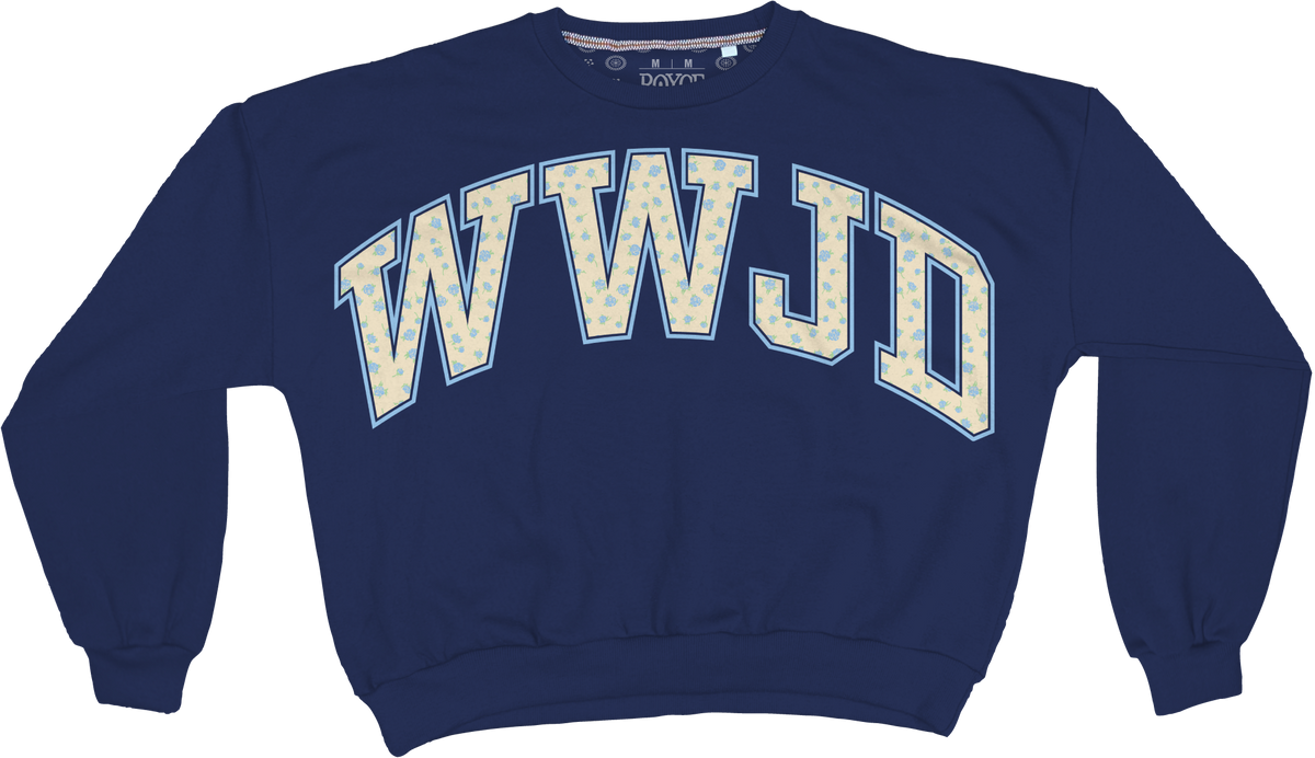 Royce Apparel WWJF Crewneck (Navy)