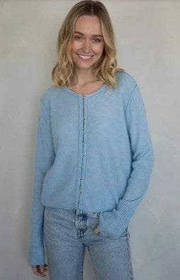 Things Between Indy Cardigan (Powder Blue)