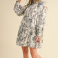 &Merci L/S Printed Button Down Dress