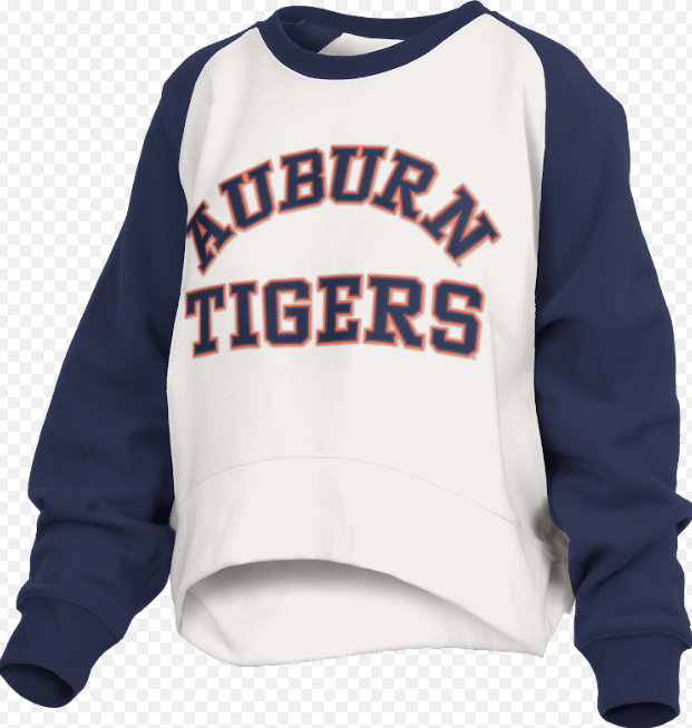 Auburn Tigers Oversized Raglan