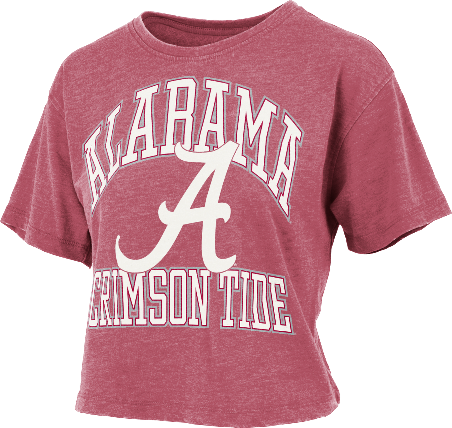 Alabama Crimson Tide Vintage Wayne Waist Length S/S (Crimson)