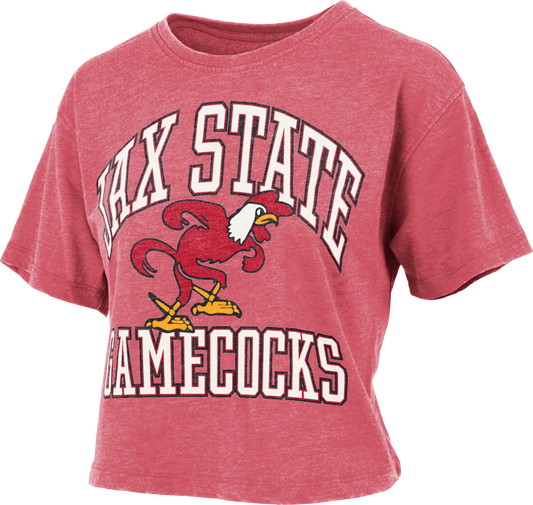JSU Vintage Wayne Waist Length S/S (Red)