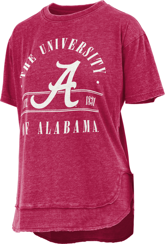 Alabama Poncho Sloane S/S (Crimson)