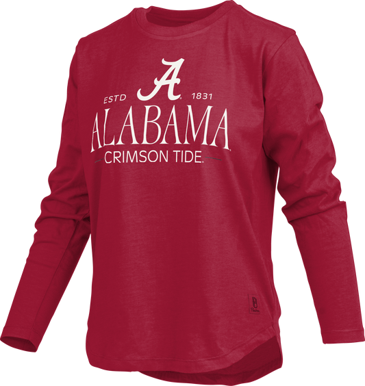 Alabama Crimson Tide Anaheim Siverton L/S (Crimson)