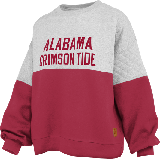 Alabama Crimson Tide Kaia Priscilla L/S (Crimson)