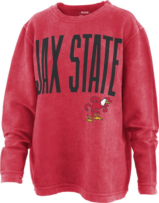 JSU Comfy Cord Peterson L/S (Red)