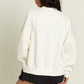 Ivory GH Wide Arm Sweatshirt