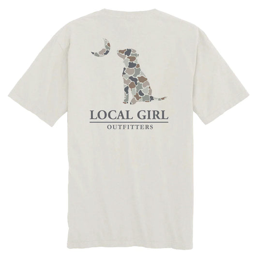 Local Girl FC Flora Dog & Moon S/S Tee (Silver)
