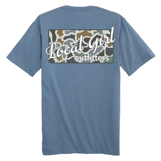 Local Girl LCF Bluff Plate S/S Tee (Slate)