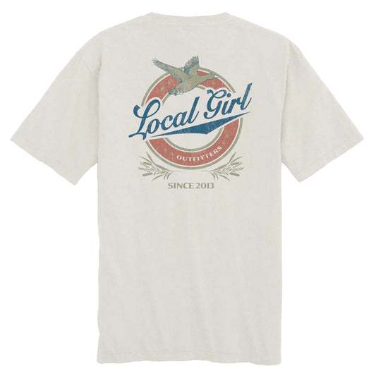 Local Girl Vintage Miller S/S Tee (Silver)