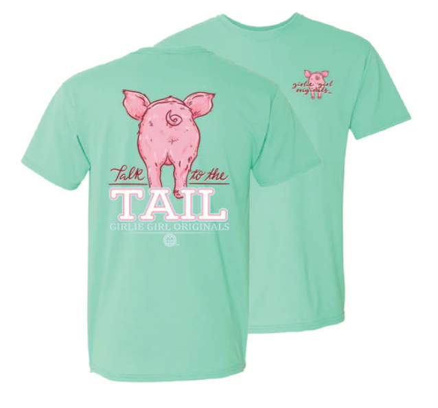 Girlie Girl Originals Talk To The Tail S/S (Cool Mint)