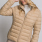 Ultra Lightweight Padded Thermal Zip Up Jacket