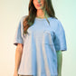 Washed Knit S/S Pocket Tee