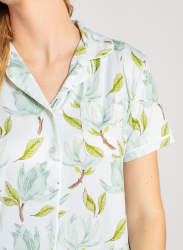 The Royal Standard Audrey S/S Button Up Sleep Shirt