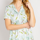 The Royal Standard Audrey S/S Button Up Sleep Shirt