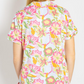 The Royal Standard Summer Bouquet S/S Button Up Sleep Shirt