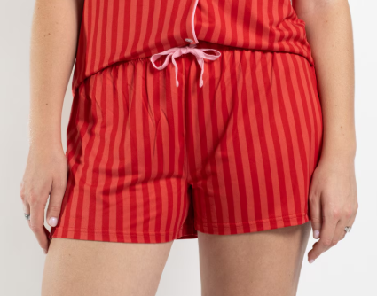 The Royal Standard Carissa Stripe Sleep Shorts