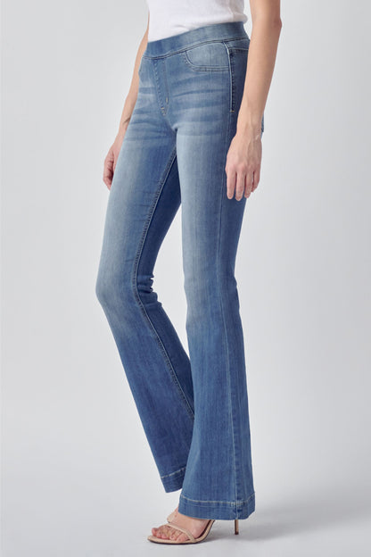 Cello Flared Jegging (Med Wash)