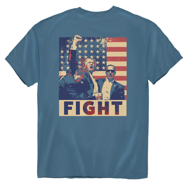 TRUMP FIGHT S/S TEE (INDIGO SILO)