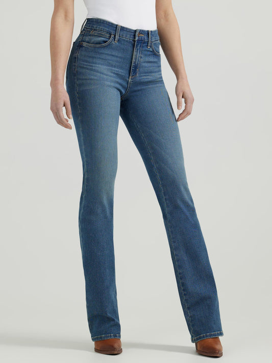 Women's Wrangler Bespoke High Rise Bootcut Jean (Ada)