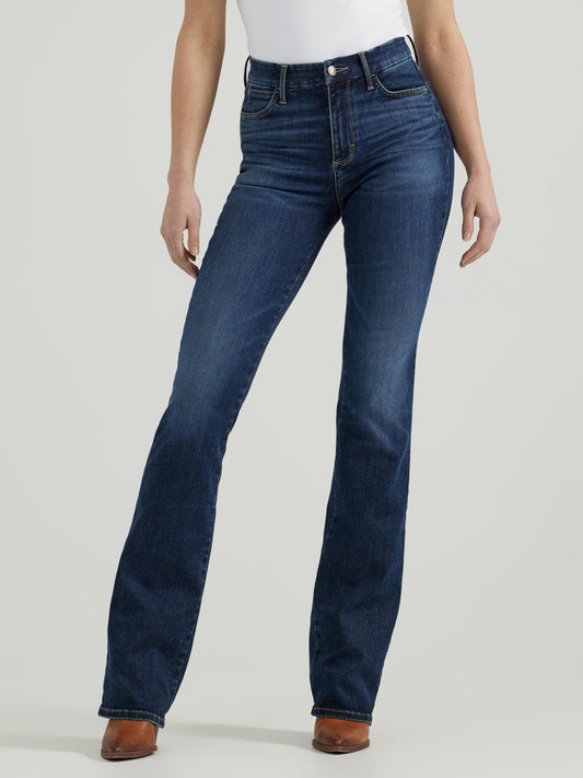 Women's Wrangler Bespoke High Rise Bootcut Jean (Lacey)