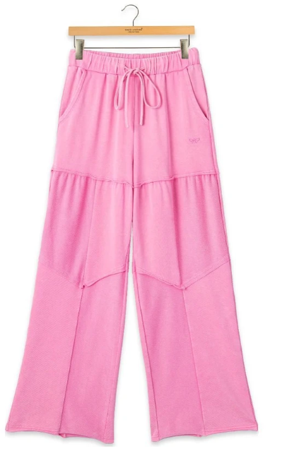 Ladies' Simply Southern Mineral Wash Wide Leg Pant