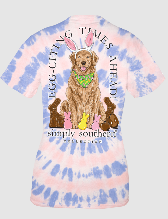 Simply Southern Ladies Eggciting Tee