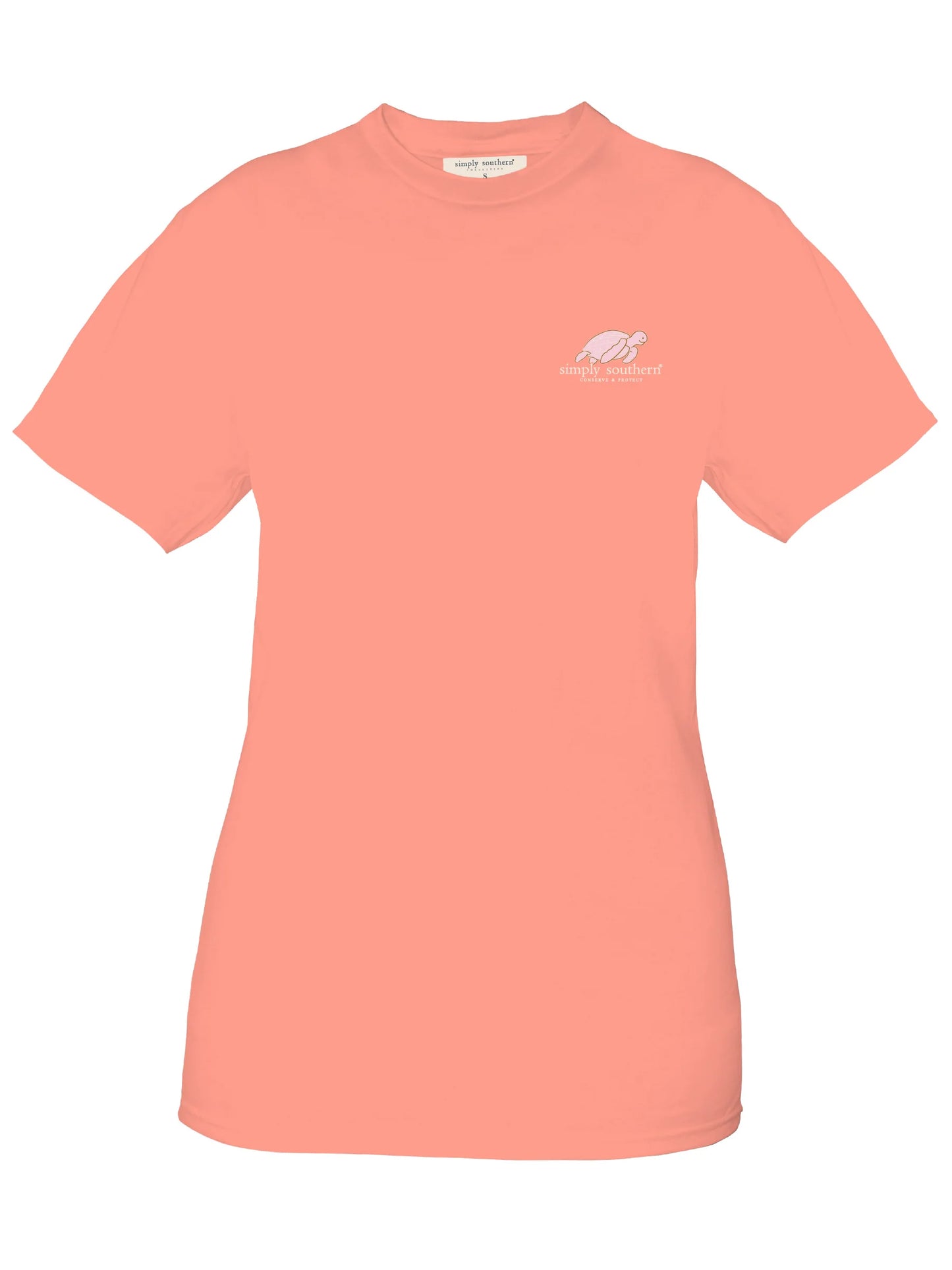 Ladies Simply Southern Turtle Tracker Retro S/S Cocktail
