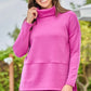 Plus Scuba Vienna Cowl Neck Pullover