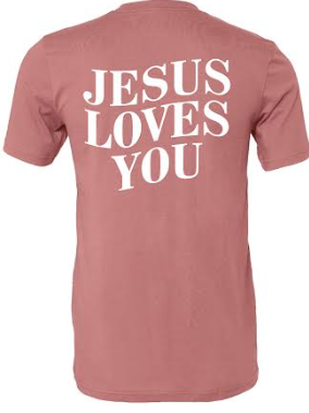 JESUS LOVES YOU S/S TEE