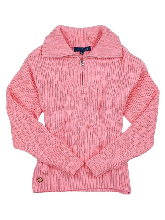 Ladies Simply Southern Quarter Zip Sweater