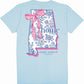 Ladies' Simply Southern AL State Home S/S (Ice Blue)