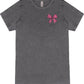 Ladies' Simply Southern Pink Camo Bow S/S (Washed Coal)