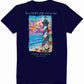 Ladies' Simply Southern Be The Light For All To See S/S (Navy)