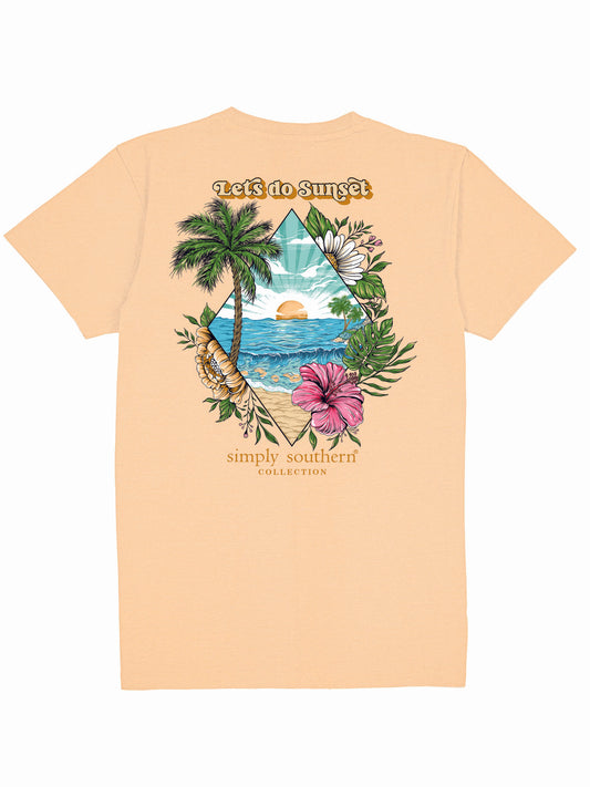 Ladies' Simply Southern Let's Do Sunset S/S (Sun)
