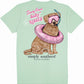 Ladies' Simply Southern Sandy Paws Salty Kisses S/S (Mint)