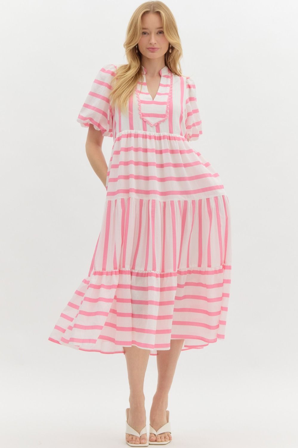 Maxi Stripe S/S Dress