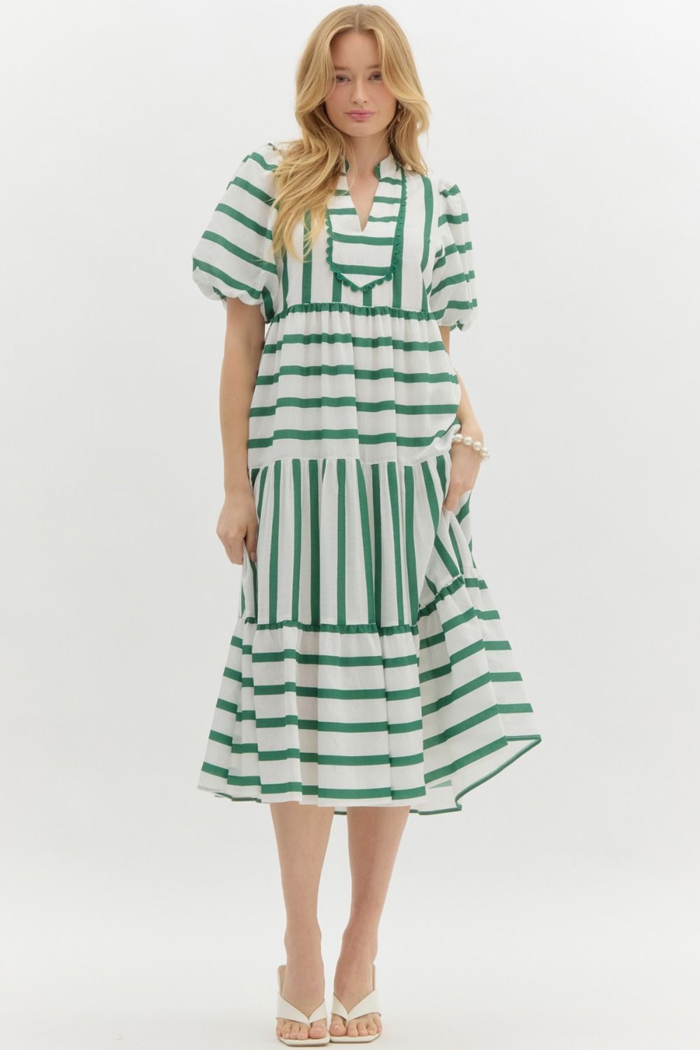 Maxi Stripe S/S Dress