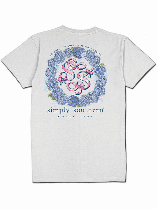 Ladies' Simply Southern Floral Bow S/S (Star)