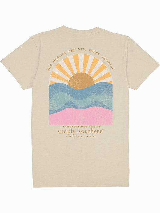 Ladies' Simply Southern His Mercies Are New Every Morning S/S (Wisp)
