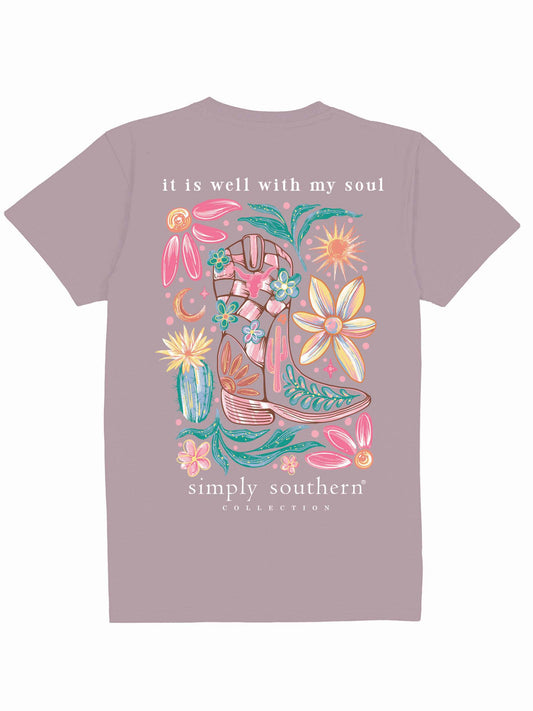 Ladies' Simply Southern Well With My Soul S/S (Paragon)